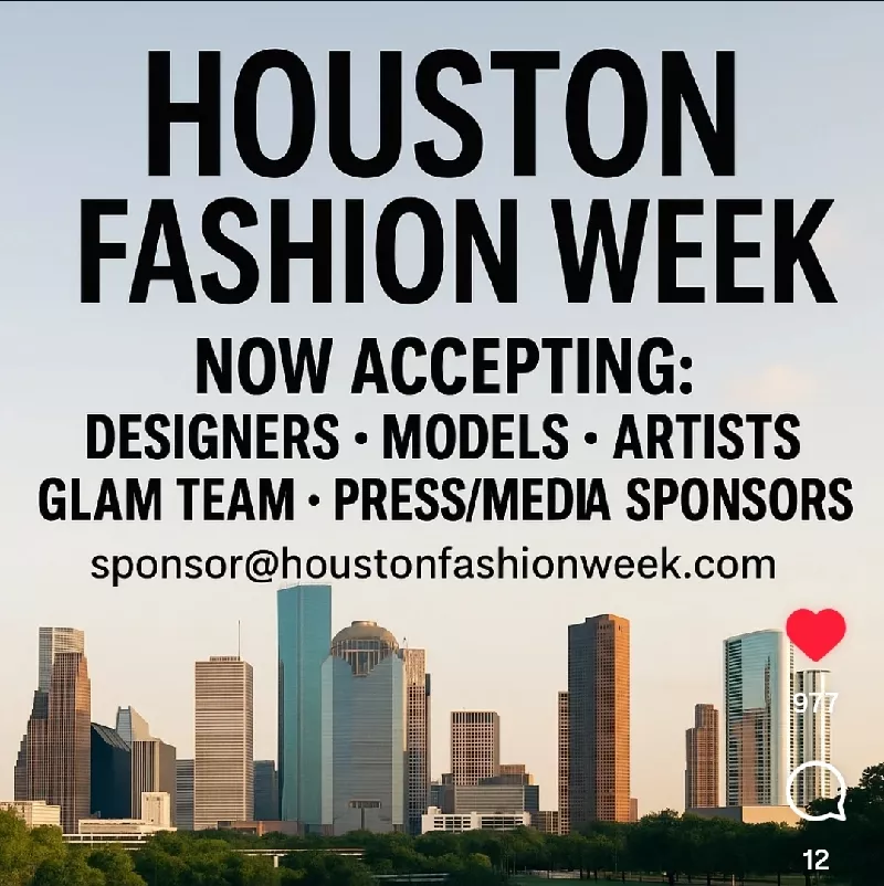 Get Information and buy tickets to Houston Fashion Week 2026 Early Bird Tickets on ClickEvent