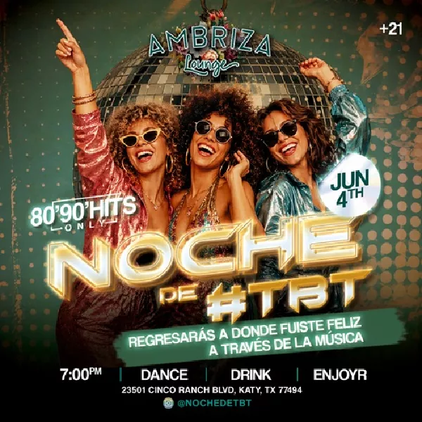 Noche de TBT - Houston, TX