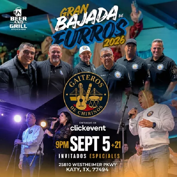 Get Information and buy tickets to Gran Bajada de Furros 2026 - con Gaiteros de Chirinos - Katy, TX  on ClickEvent