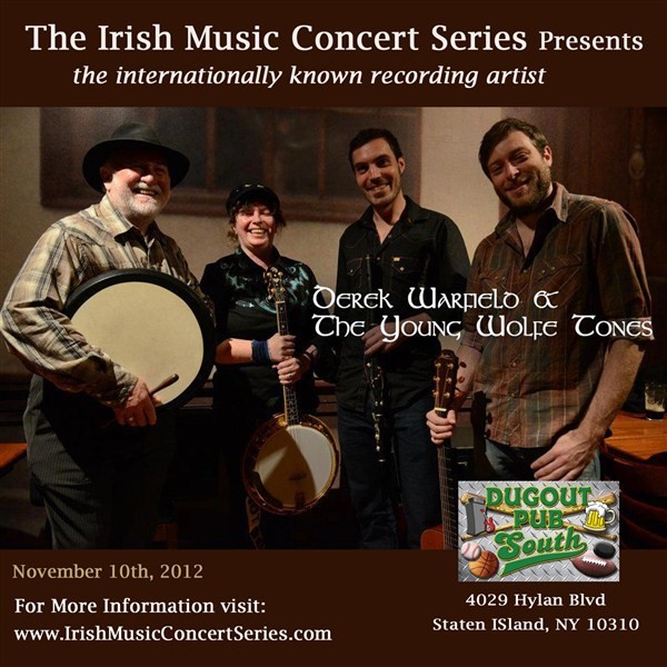 Get Information and buy tickets to Derek Warfield and The Young Wolfetones  on IrishMusicConcertSeries