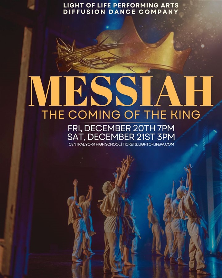 Get Information and buy tickets to LOLPA | DDC Messiah - Fri, 12/20 Friday, December 20th | 7:00pm on Light of Life Performing Arts