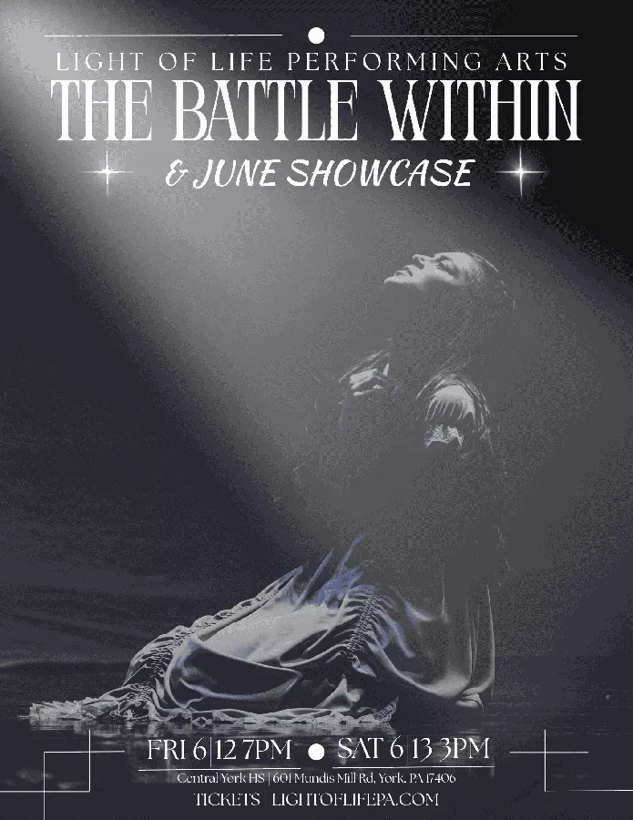 Get Information and buy tickets to LOLPA The Battle Within & June Showcase | Friday, 6/12 Friday, June 12th | 7:00pm on Light of Life Performing Arts