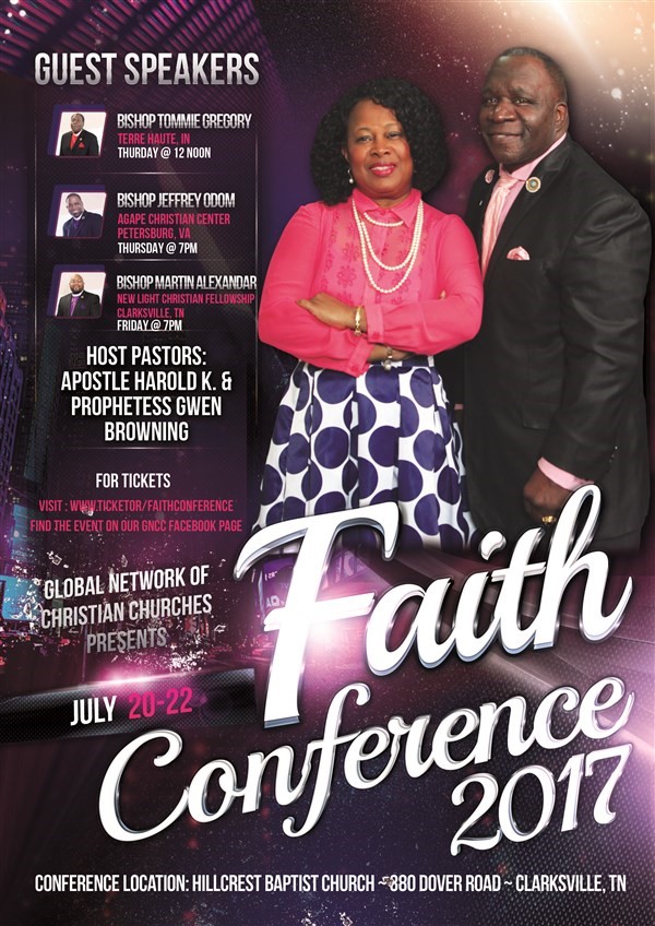 Get Information and buy tickets to Faith Conference 2017  on www.ticketor.com/faithconference