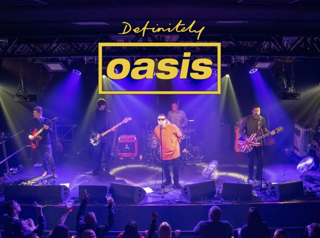 Definitely Oasis - Worlds Leading Tribute to OASIS  on May 07, 20:15@Villa Marina Royal Hall, Douglas, Isle of Man - Buy tickets and Get information on RS PROMOTIONS 