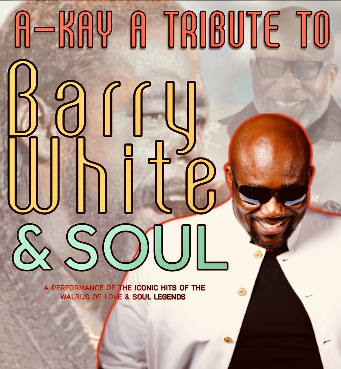 BARRY WHITE - The Tribute plus Soul Hits at Peel Centenary Centre image