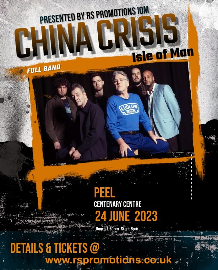 An Evening with CHINA CRISIS in Peel, Isle of Man on 24 June 2023