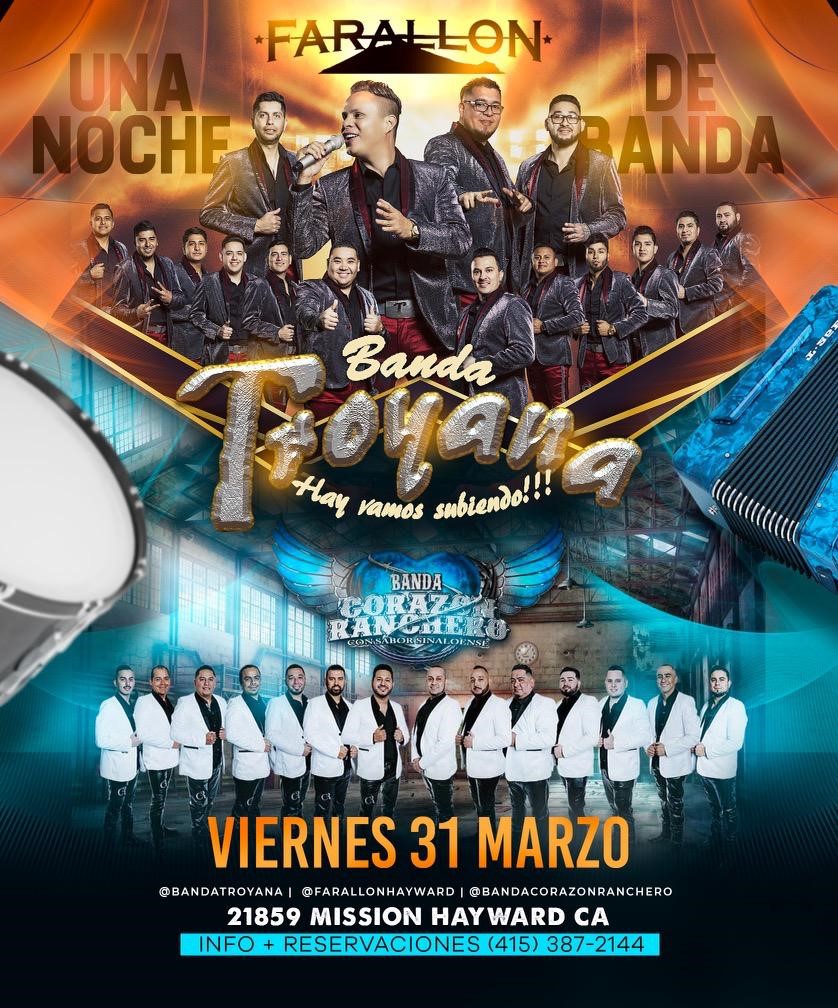 Banda Troyana  on Mar 31, 21:00@FARALLON - Buy tickets and Get information on farallonpresenta farallonpresenta