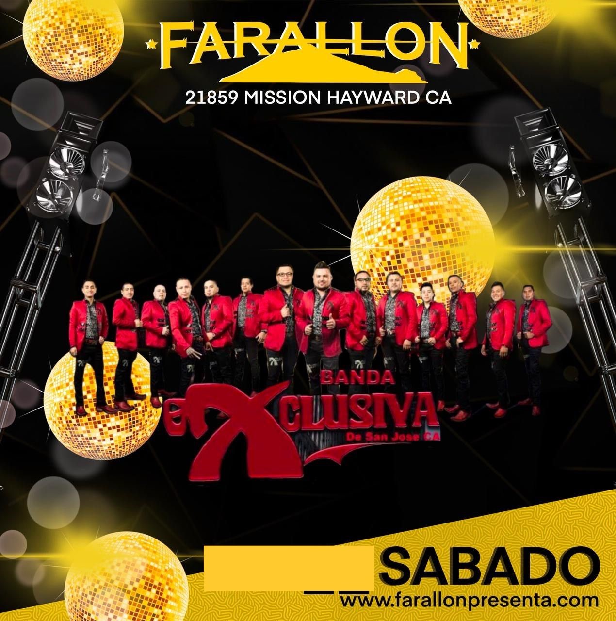 Banda Exclusiva  on Mar 02, 21:00@FARALLON - Buy tickets and Get information on farallonpresenta farallonpresenta