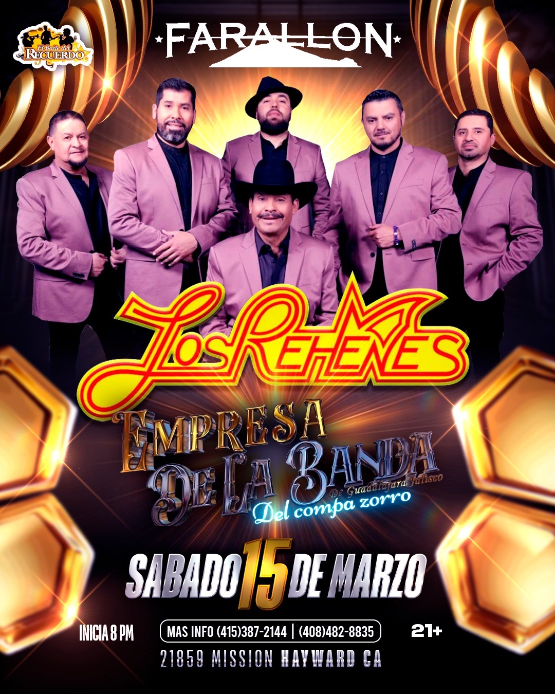 Get information & buy tickets to LOS REHENES EN FARALLON  on Mar 15, 20:00 @FARALLON | farallonpresenta | farallonpresenta