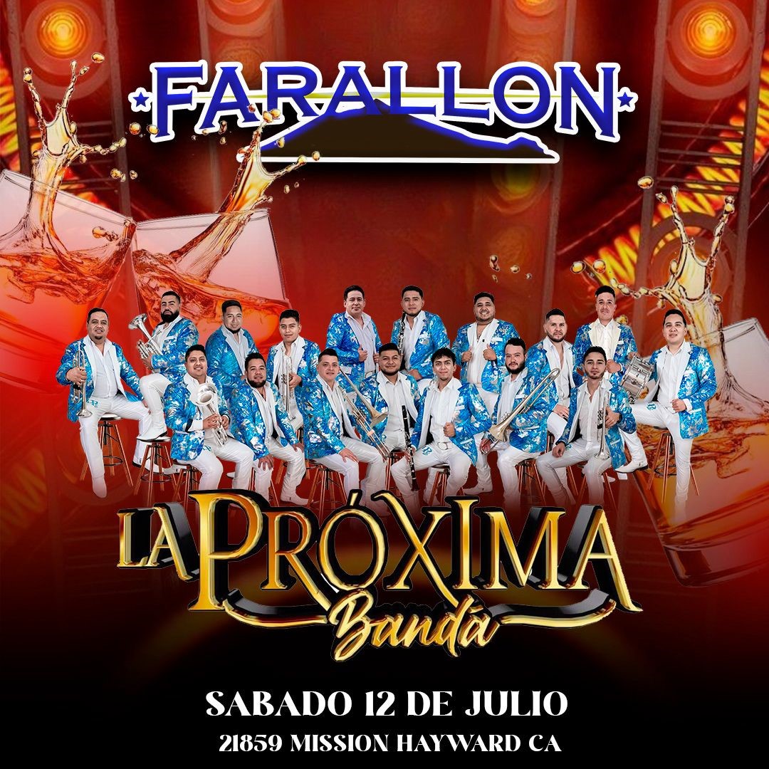Get information & buy tickets toLa Proxima Banda!  on Jul 12, 21:00 @FARALLON | farallonpresenta | farallonpresenta