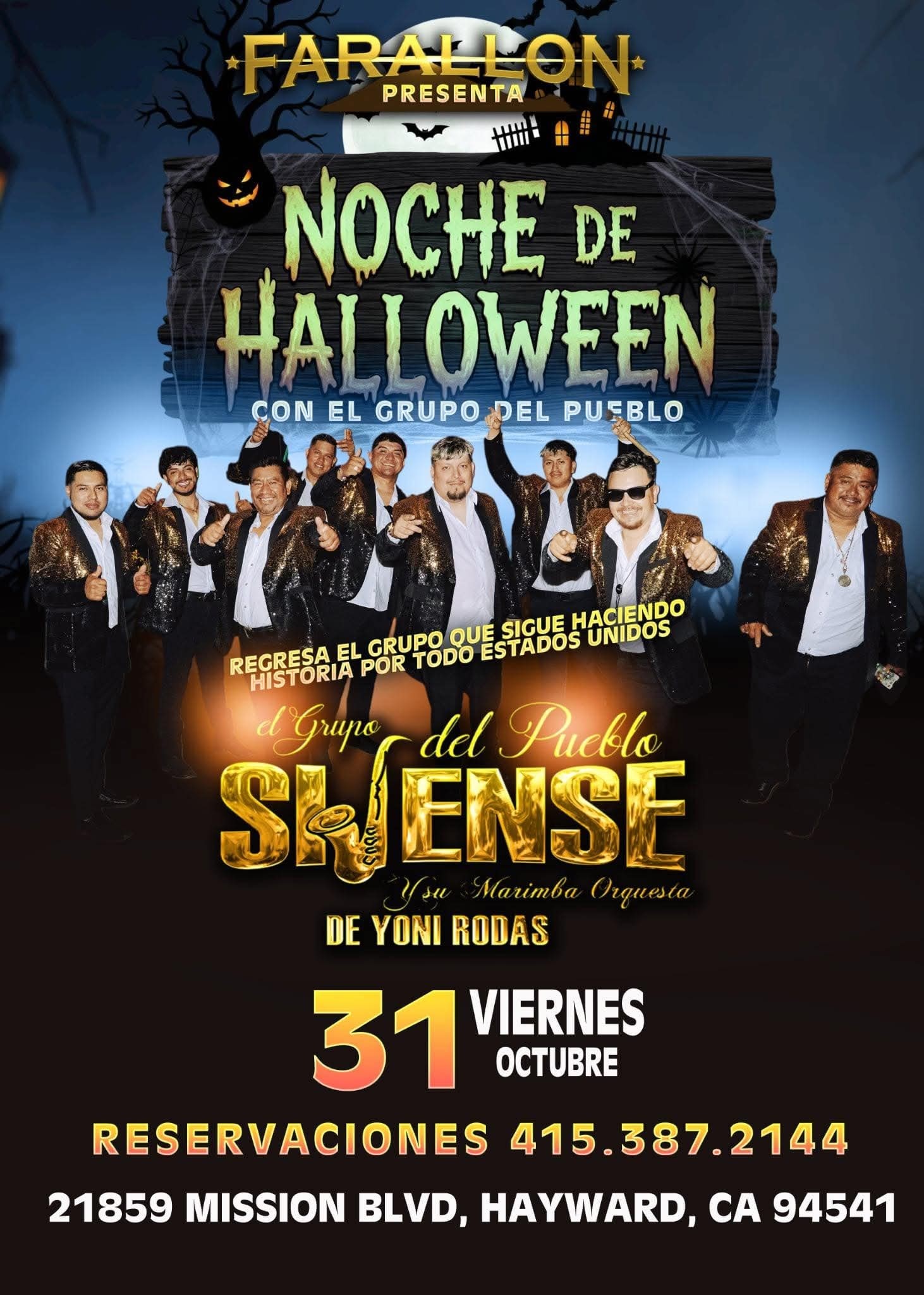 Get information & buy tickets toSI🎷ENSE! *$30 Preventa on Oct 31, 21:00 @FARALLON | farallonpresenta | farallonpresenta