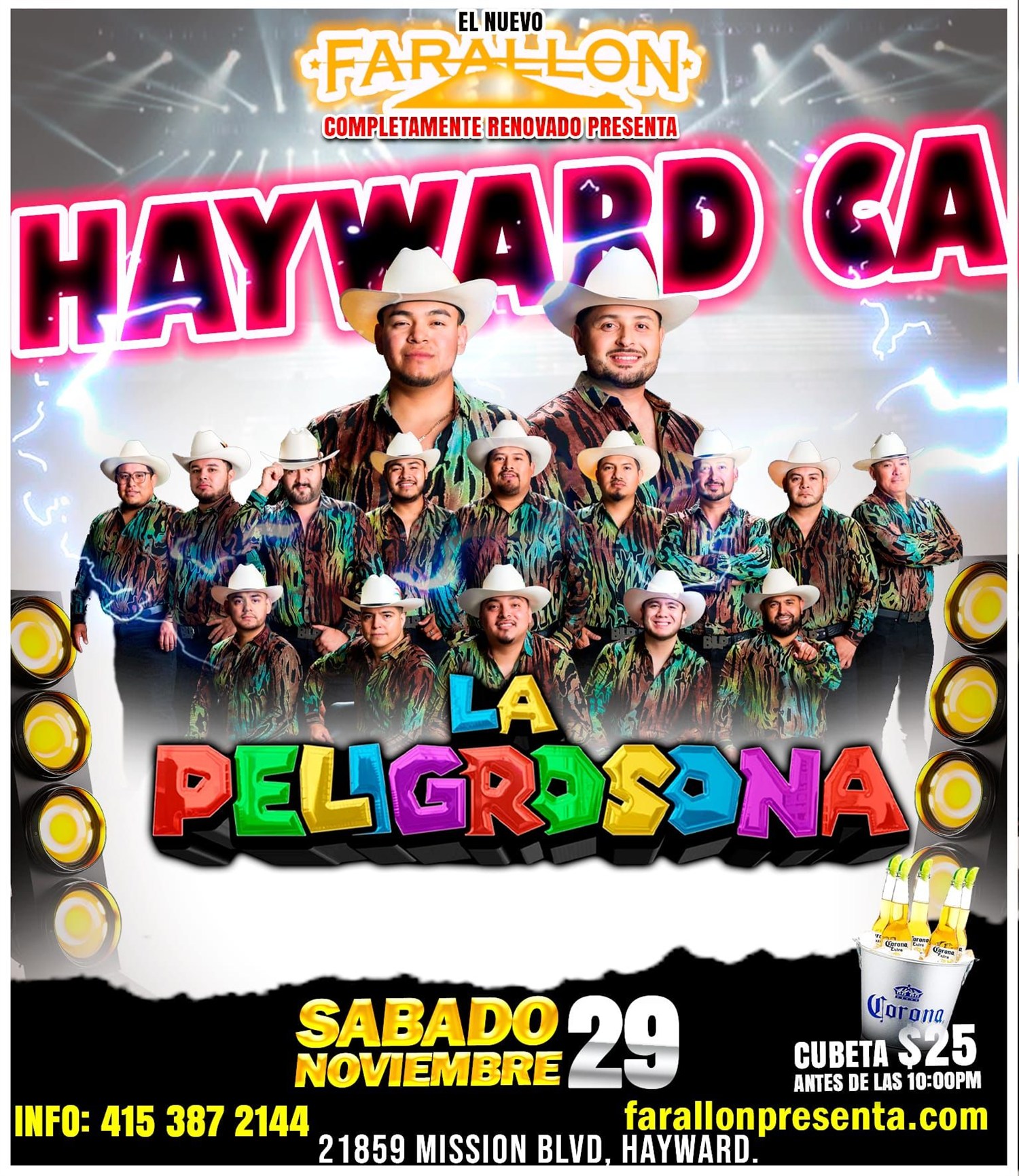 Get information & buy tickets toLa Peligrosona!  on Nov 29, 21:00 @FARALLON | farallonpresenta | farallonpresenta