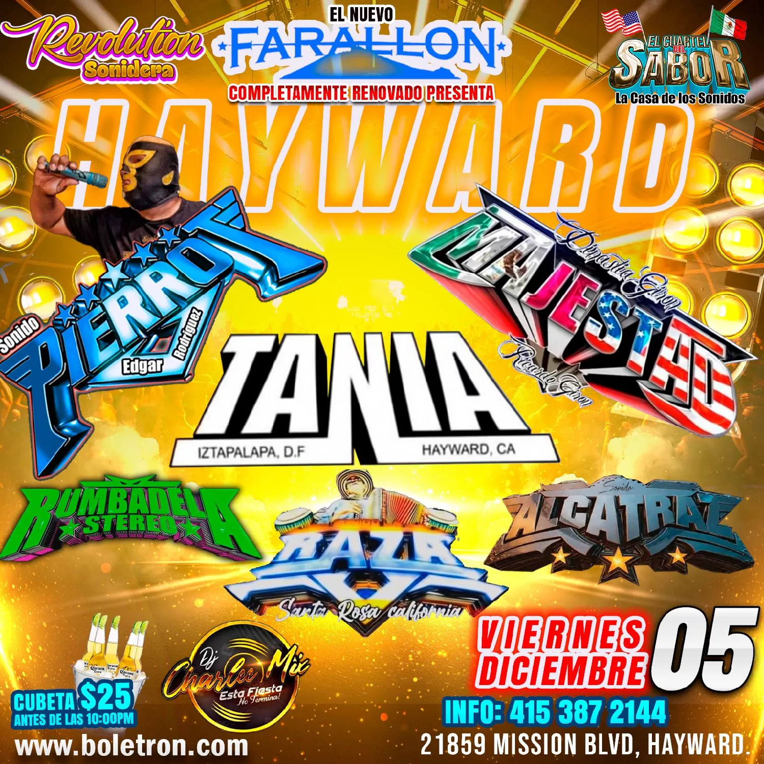 Get information & buy tickets toViernes Sonidero!  on Dec 05, 21:00 @FARALLON | farallonpresenta | farallonpresenta