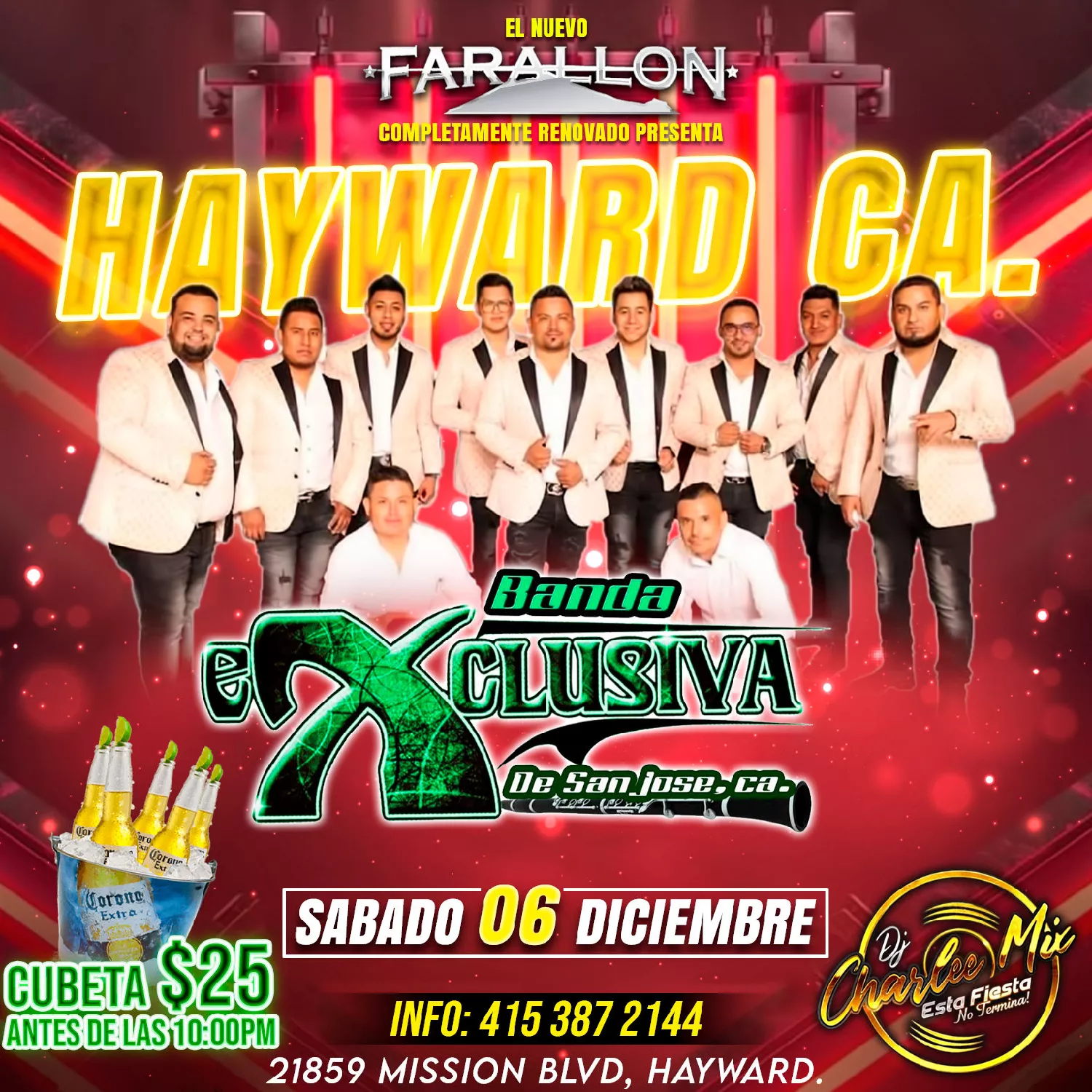 Get information & buy tickets toBanda Exclusiva!  on Dec 06, 21:00 @FARALLON | farallonpresenta | farallonpresenta