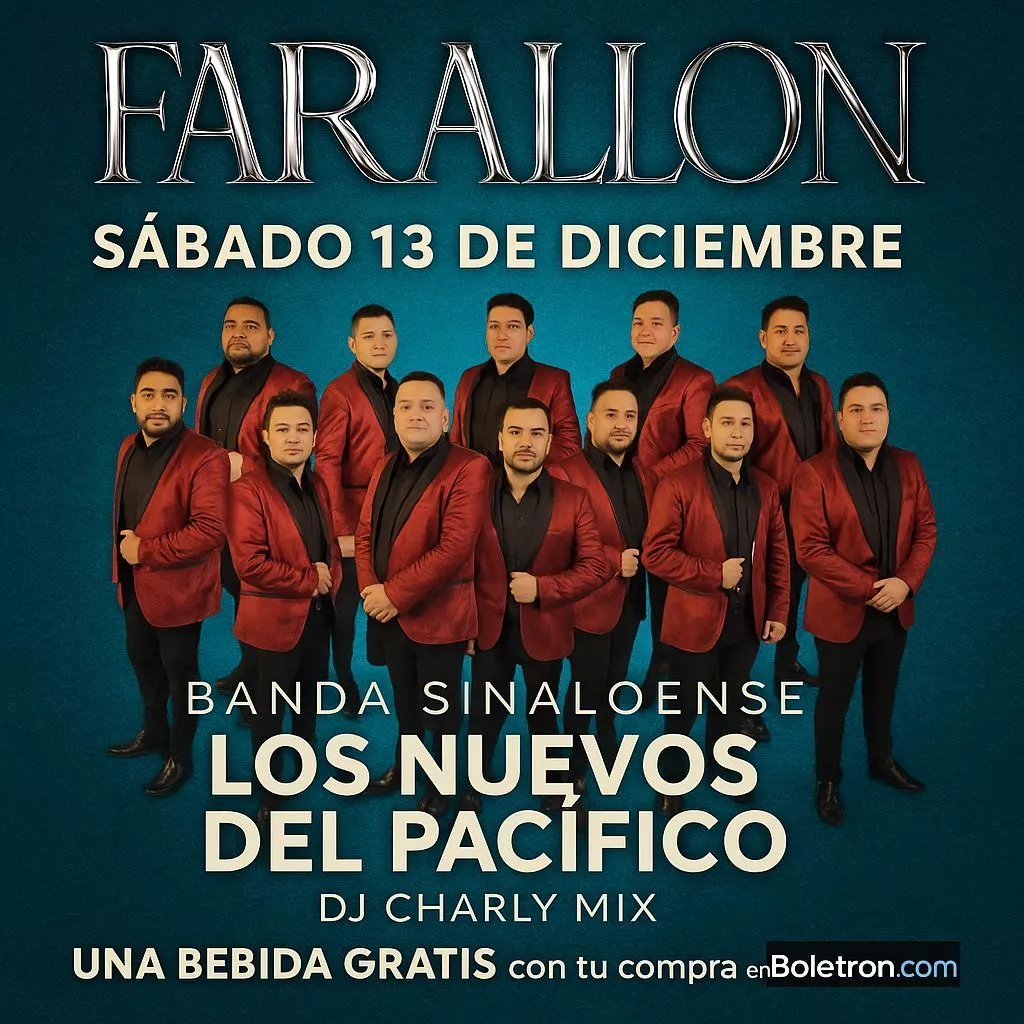 Get information & buy tickets toLos Nuevos del Pacifico Farallon Hayward on Dec 13, 21:00 @FARALLON | farallonpresenta | farallonpresenta
