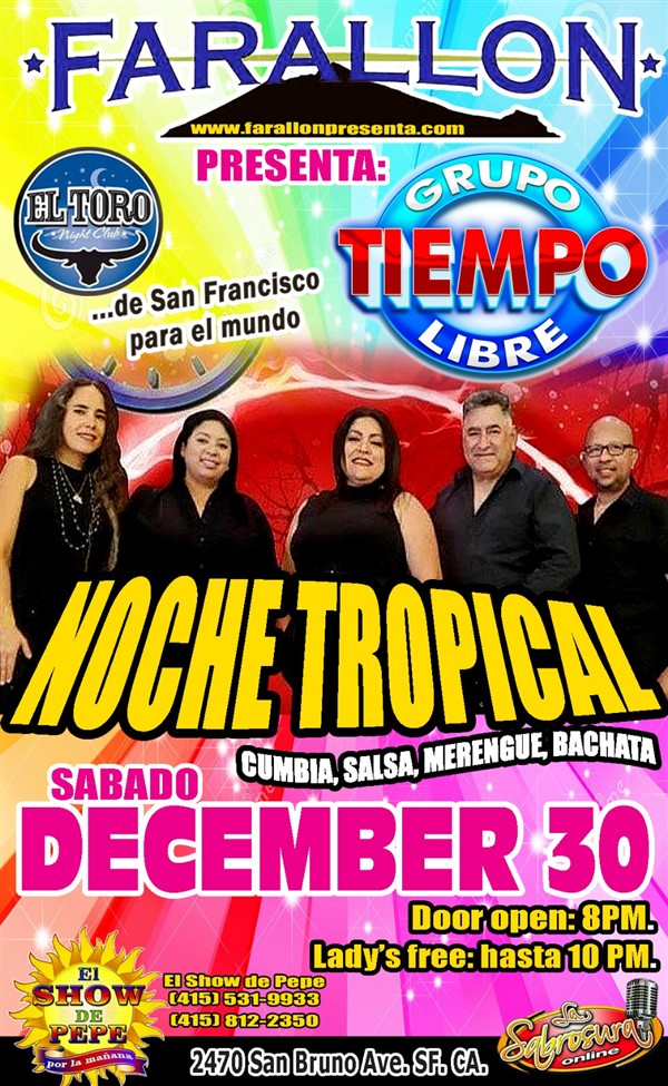 Get Information and buy tickets to Sabado Tropical  on farallonpresenta