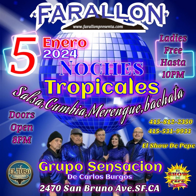 Get Information and buy tickets to Viernes Tropical  on farallonpresenta