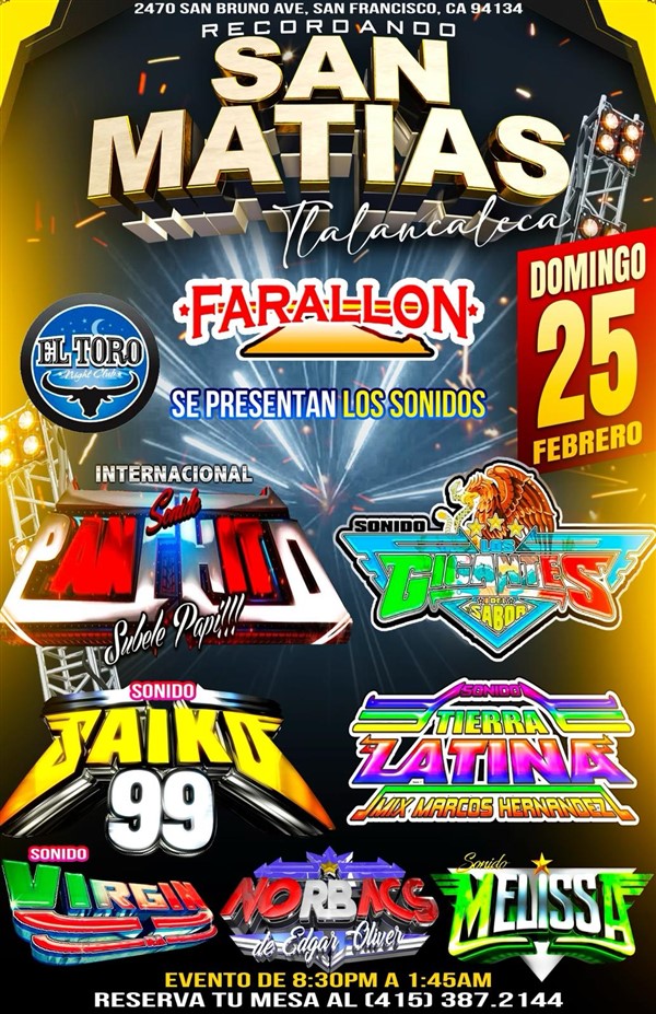 Get Information and buy tickets to Noche Sonidera  on farallonpresenta