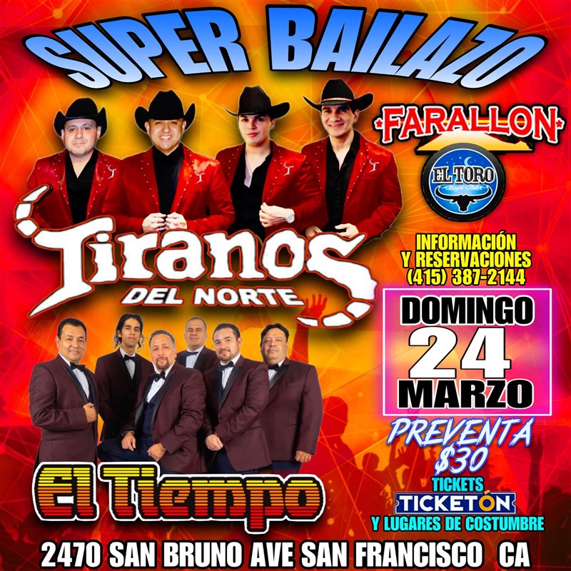 Get Information and buy tickets to TIRANOS  on farallonpresenta