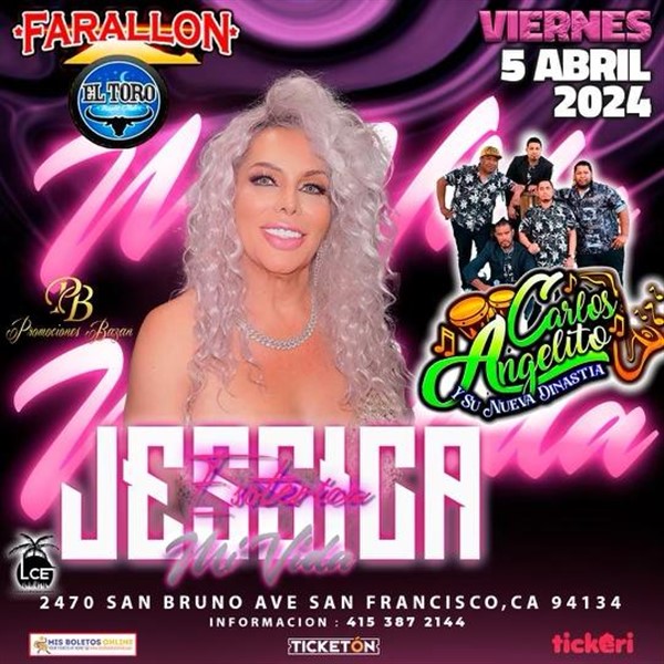 Get Information and buy tickets to JESSICA...  on farallonpresenta