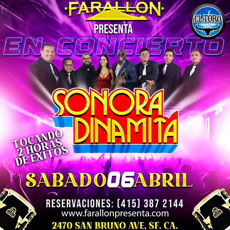 Get Information and buy tickets to SONORA DINAMITA EN CONCIERTO  on farallonpresenta