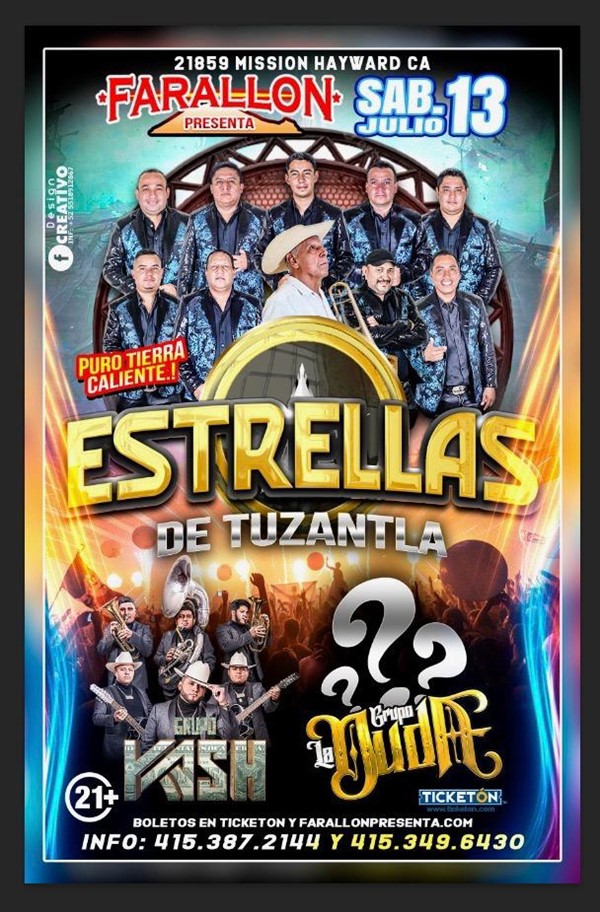 Get Information and buy tickets to ESTRELLAS DE TUZANTLA  on farallonpresenta