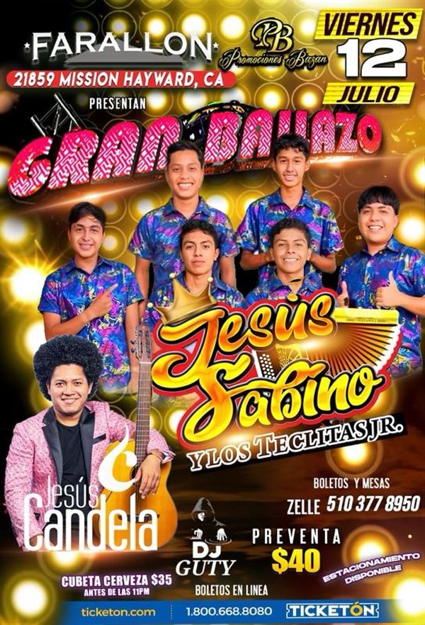 Get Information and buy tickets to GRAN BAILAZO JESUS: SABINO Y CANDELA  on farallonpresenta