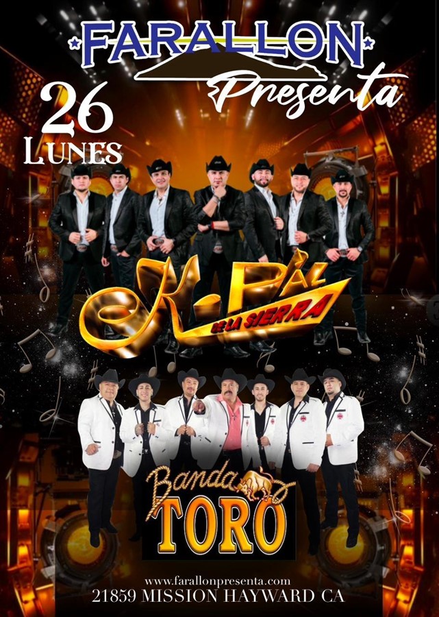 Get Information and buy tickets to K-Paz de La Sierra y Banda Toro  on farallonpresenta