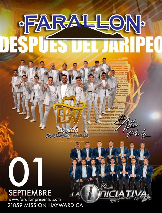 Get Information and buy tickets to LA RANCHO VIEJO EN FARALLON LA CASA DE LAS BANDAS PRESENTA on farallonpresenta