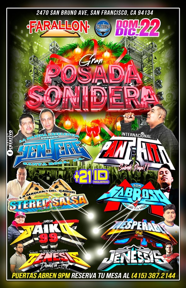 Get Information and buy tickets to ULTIMO SONIDERO DEL 24 MESAS GRATIS on farallonpresenta