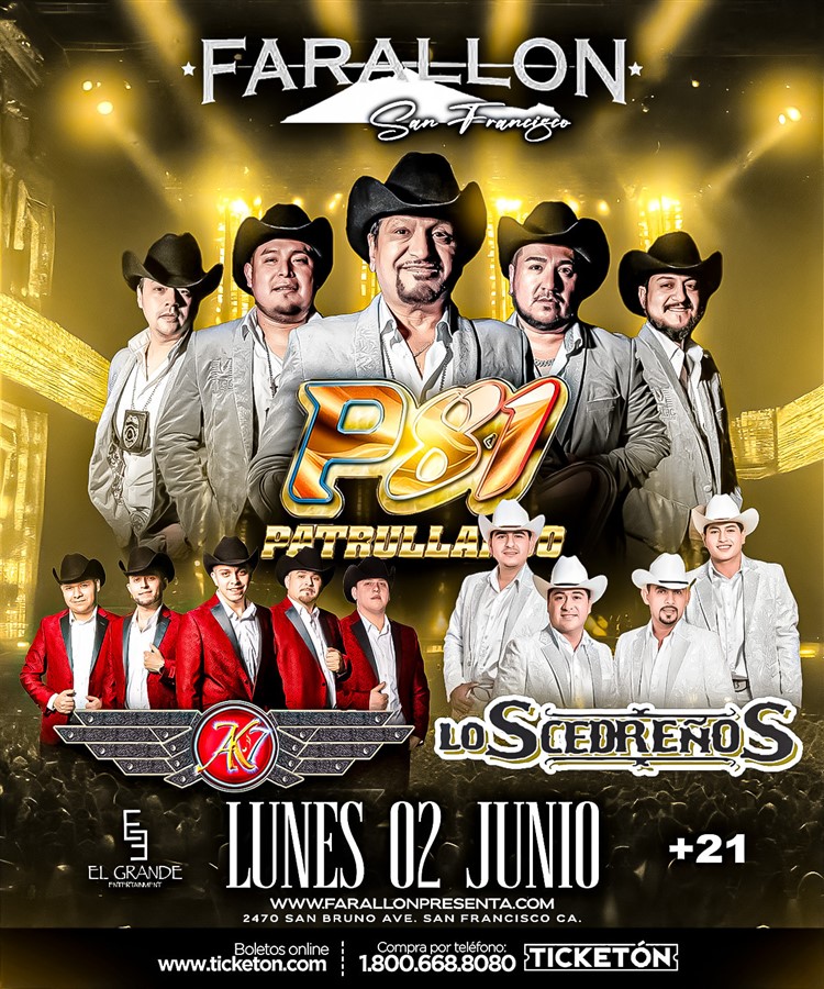 Get Information and buy tickets to Patrullando con P81, AK-7 y Los Cedreños! Preventa $40 on T45