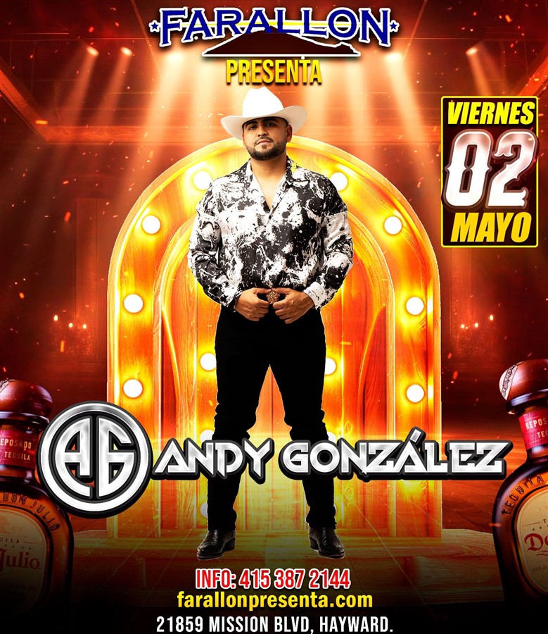 Get Information and buy tickets to Andy Gonzalez!  on farallonpresenta