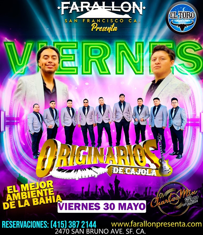 Get Information and buy tickets to Originarios de Cajola!  on farallonpresenta