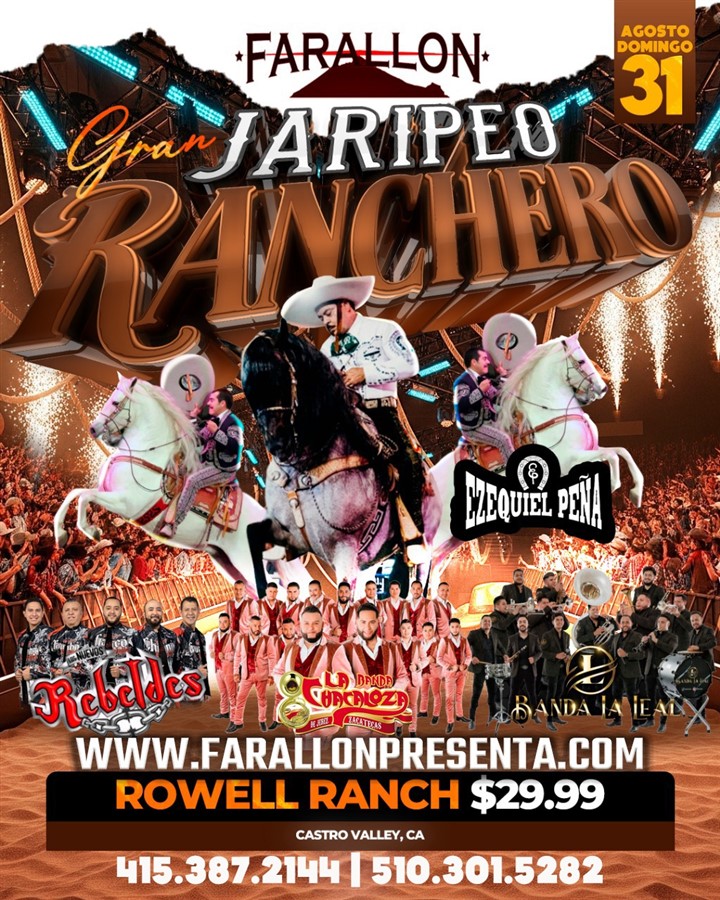 Get Information and buy tickets to GRAN JARIPEO RANCHERO 25’ Farallon Presenta on T45