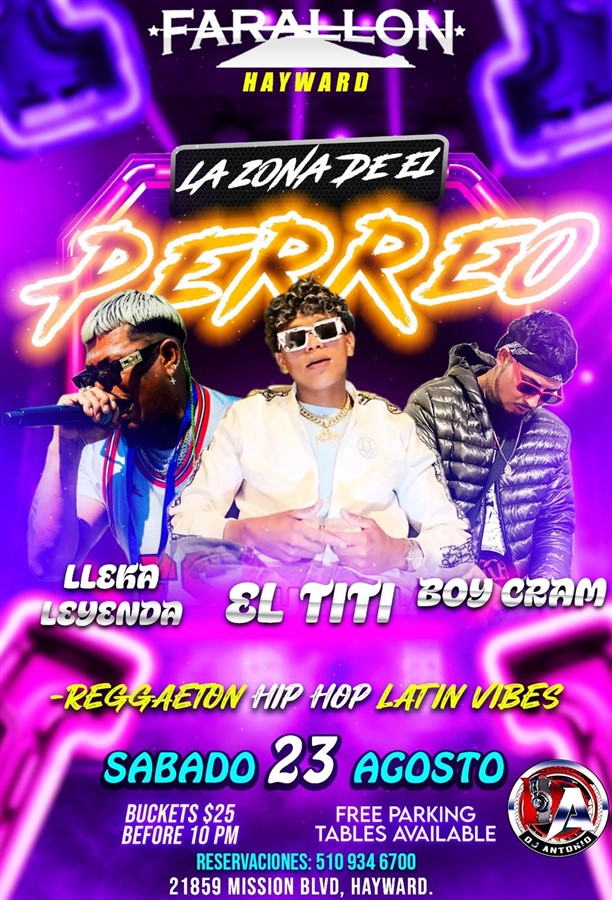 Get Information and buy tickets to LA ZONA DE EL PERREO!  on T45