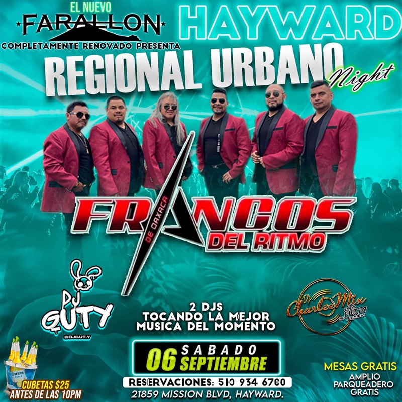 Get Information and buy tickets to FRANCOS DEL RITMO!  on farallonpresenta