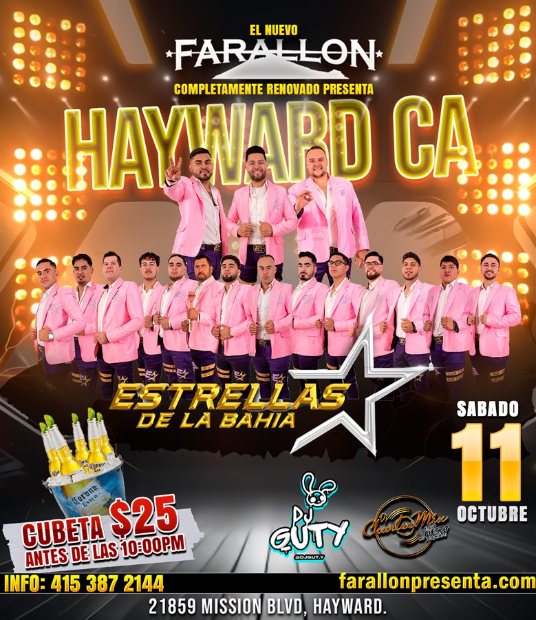 Get Information and buy tickets to ESTRELLAS DE LA BAHIA! *$10 preventa* on farallonpresenta
