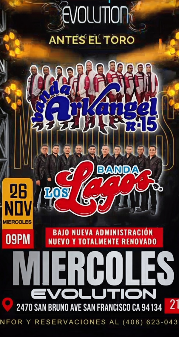 Get Information and buy tickets to BANDA ARKANGEL R-15  on farallonpresenta