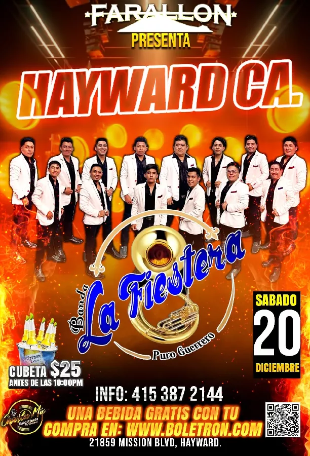 Get Information and buy tickets to BANDA LA FIESTERA!  on farallonpresenta