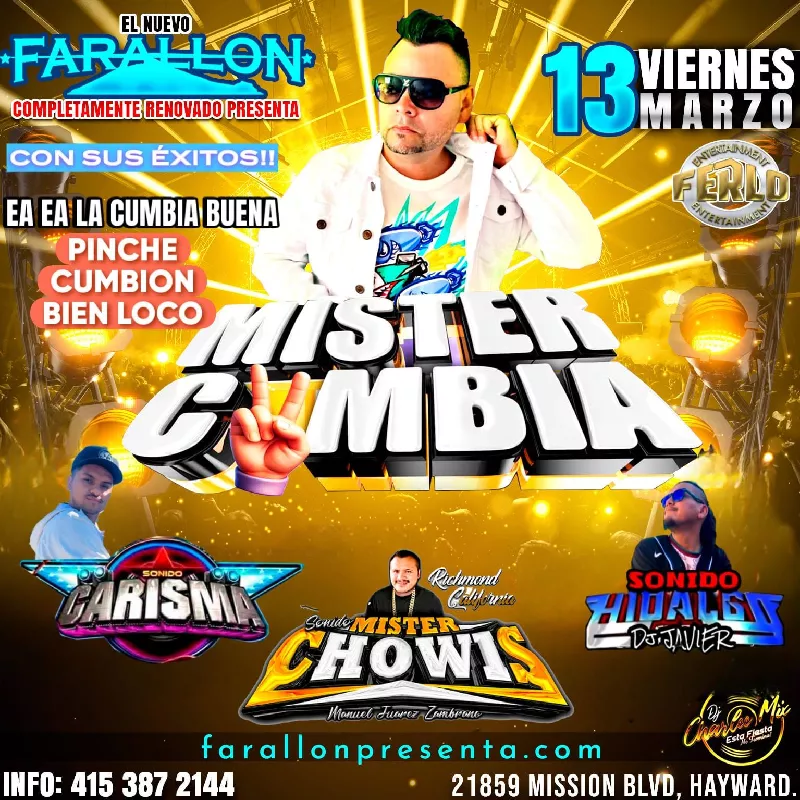 Viernes Sonidero con Mister Cumbia!