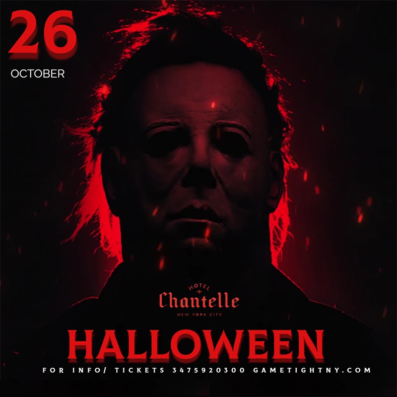 Obtenez des informations et achetez des billets pourHotel Chantelle NYC Saturday Halloween Costume party 2024  on oct. 26, 22:00 @hotel chantelle