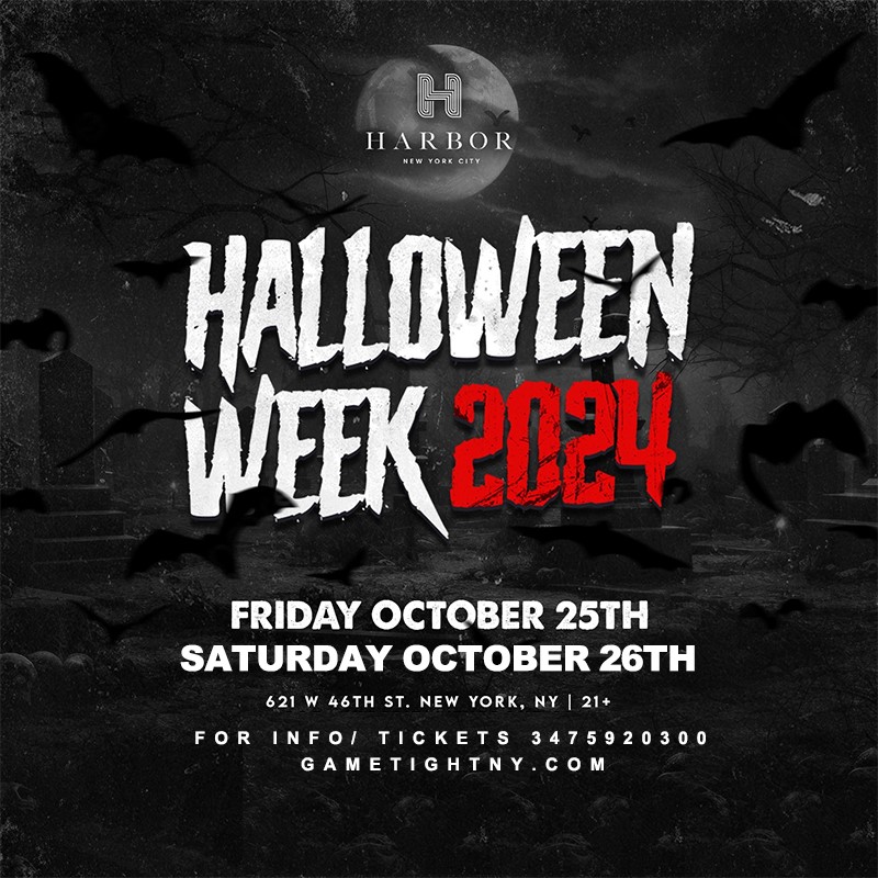 Get information & buy tickets to Harbor NYC Halloween Parties 2024  on Oct 25, 22:00 @Harbor NYC | GametightNY