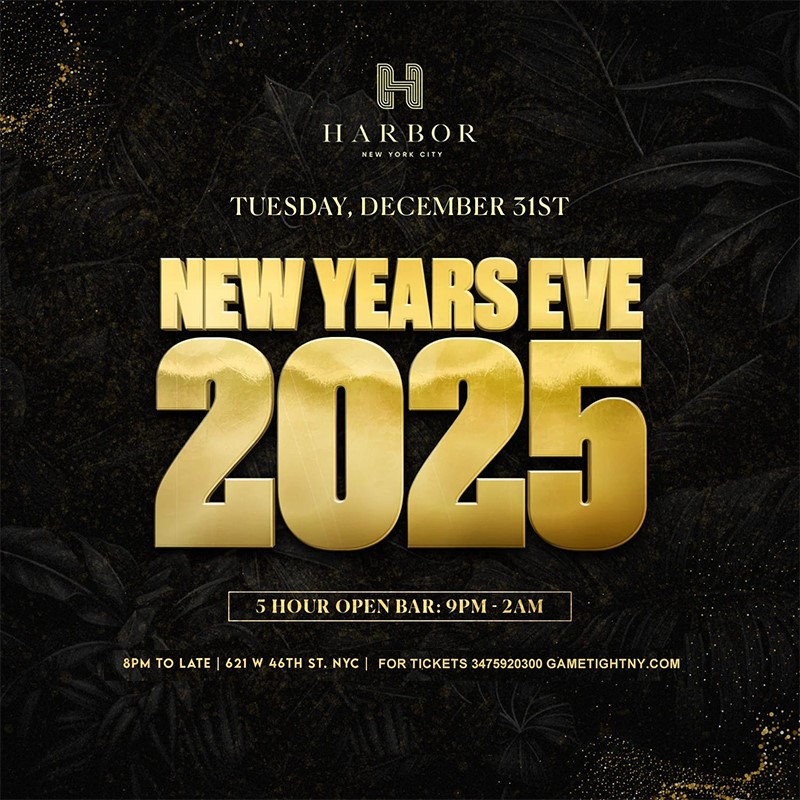 Get Information and buy tickets to HARBOR NYC NEW YEARS EVE PARTY 2025  on GametightNY