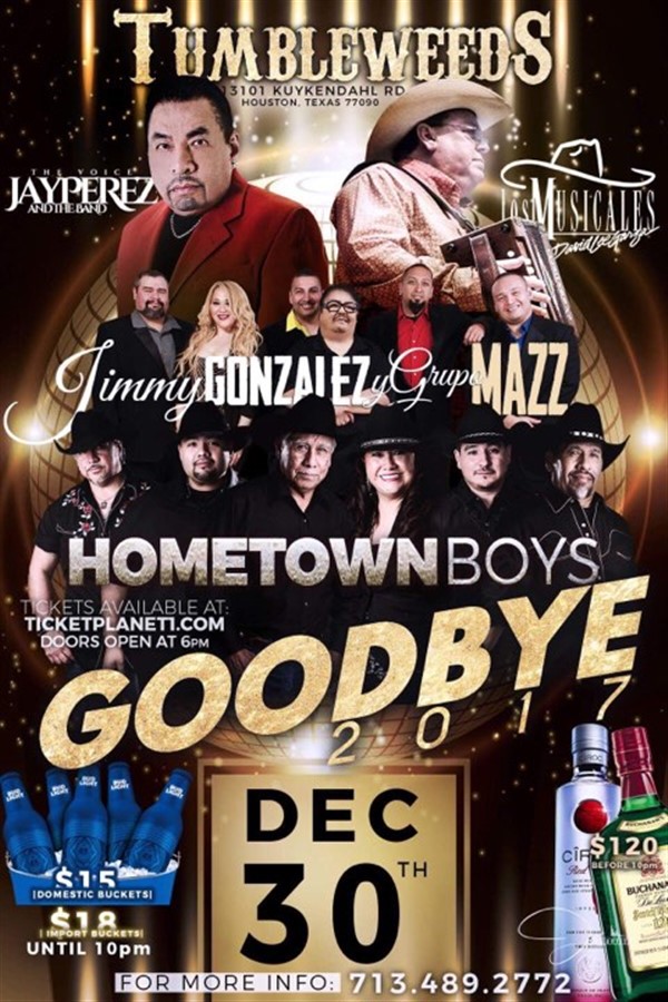 Jay Perez Grupo Mazz , The Hometown Boys , David Lee Garza Y Los Music