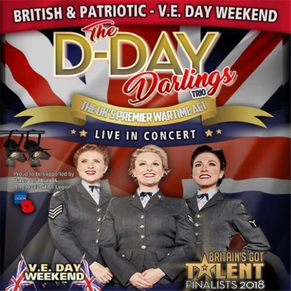 The D-Day Darlings Live in Concert on May 25, 19:30@Standard capacity - Pick a seat, Buy tickets and Get information on Sutton Coldfield Town Hall 