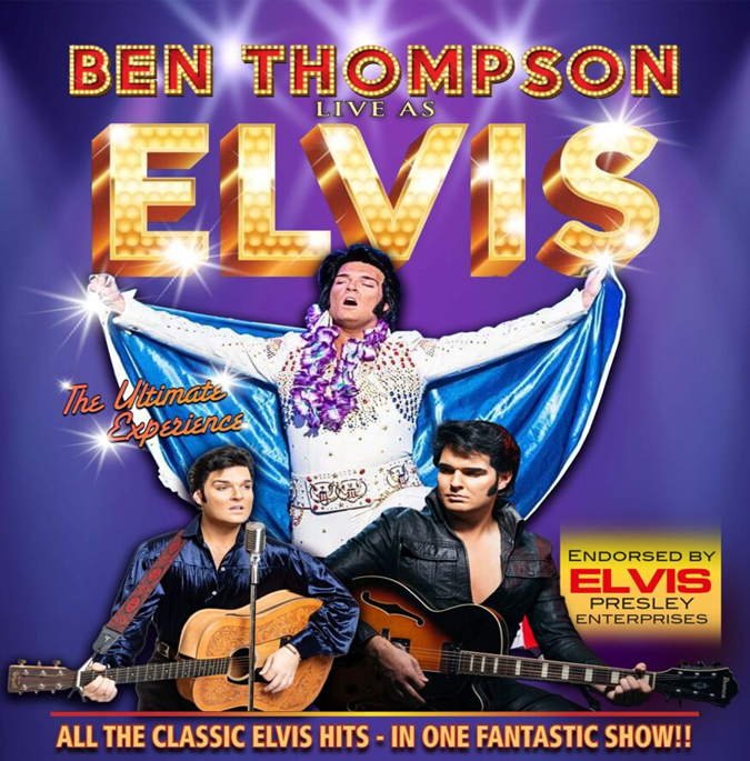 ELVIS - THE ULTIMATE EXPERIENCE Tribute Artiste - Ben Thompson on Mar 07, 19:30@Standard capacity - Pick a seat, Buy tickets and Get information on Sutton Coldfield Town Hall 