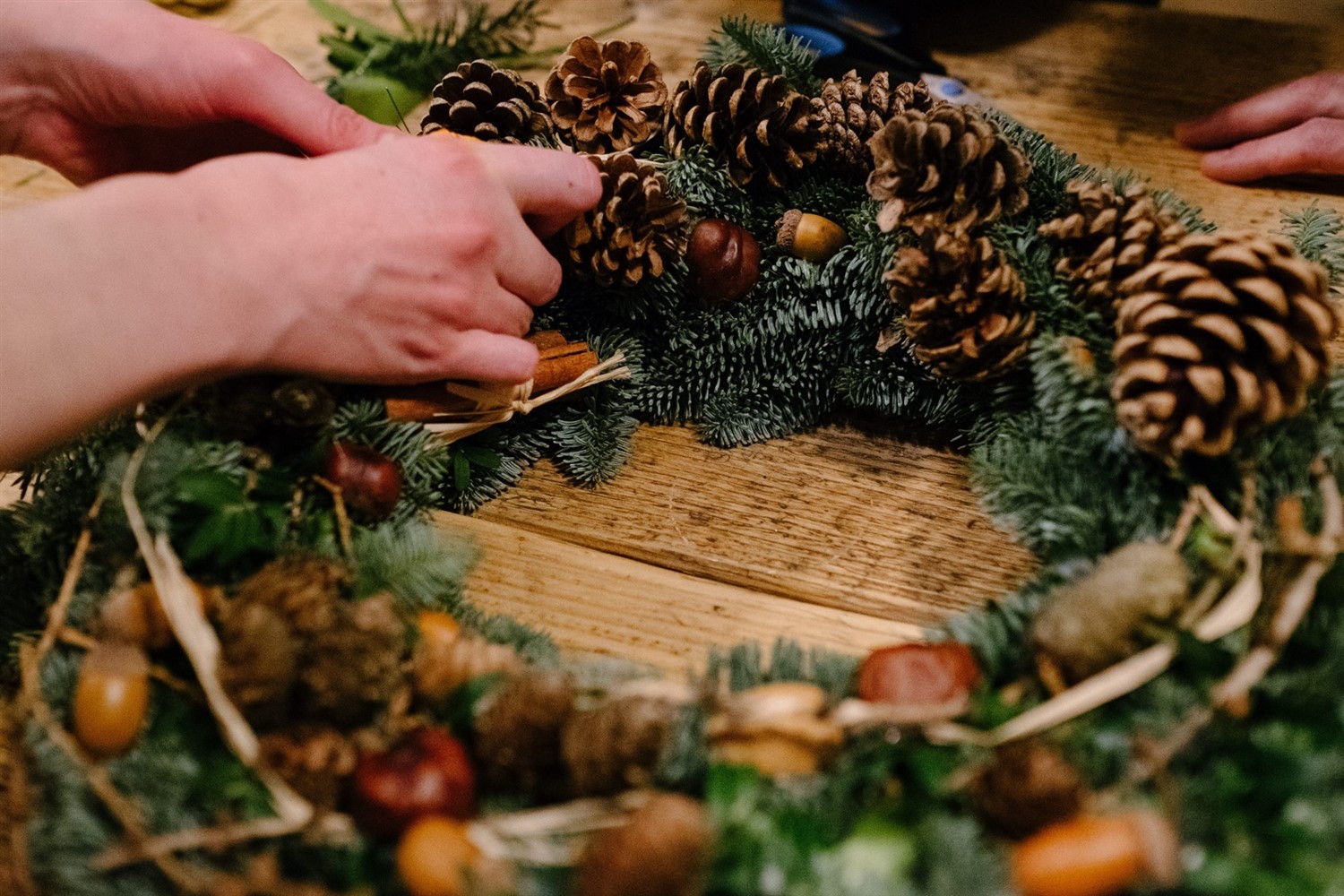 Christmas Wreath Making Workshop image