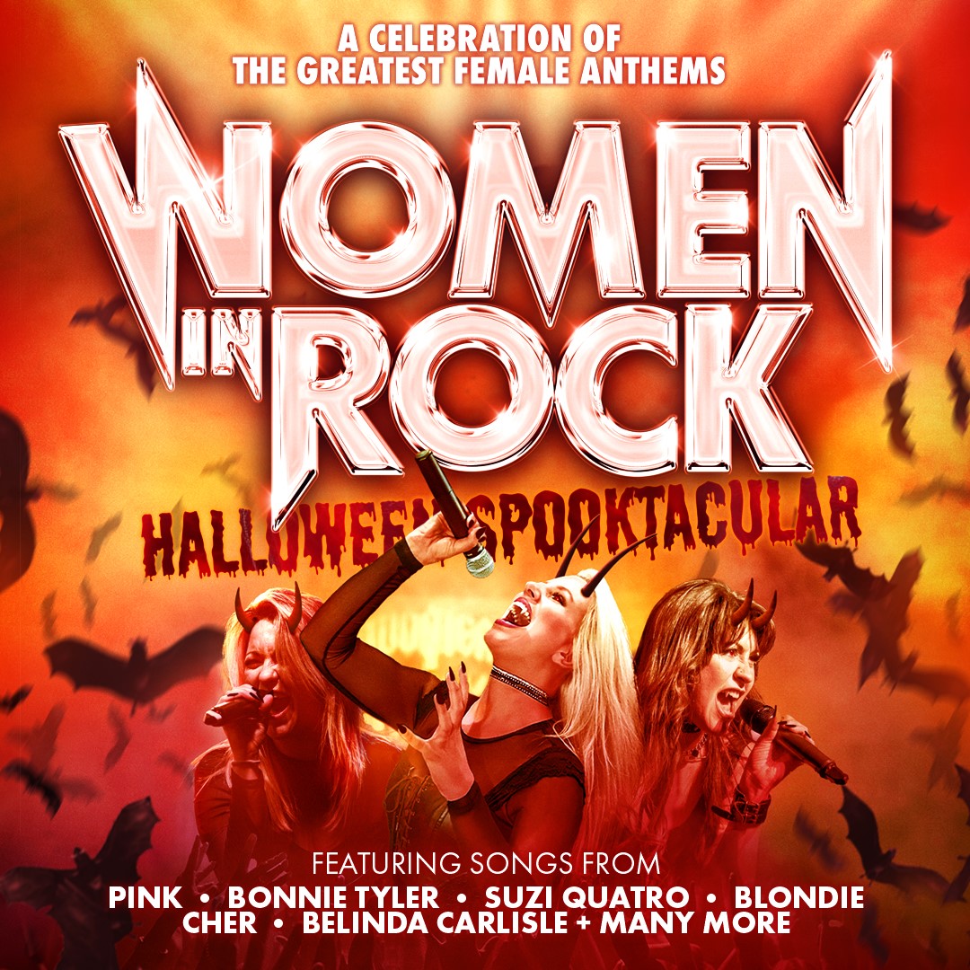 Get information, pick a seat & buy tickets to Women in Rock - Halloween Spooktacular  on Oct 31, 19:30 @Standard capacity | Sutton Coldfield Town Hall