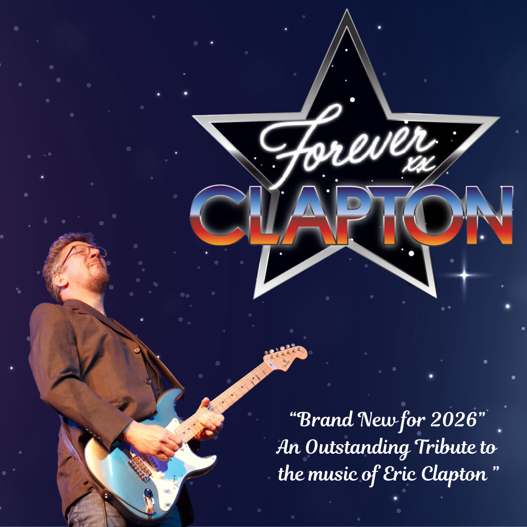 Get information, pick a seat & buy tickets toForever Clapton  on Mar 27, 19:30 @Standard capacity | Sutton Coldfield Town Hall