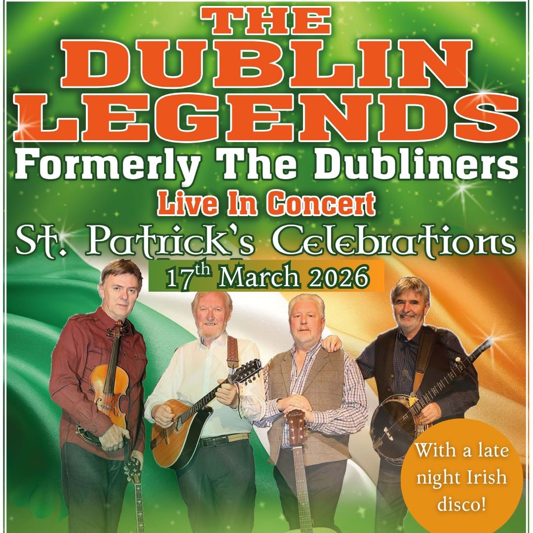Get information, pick a seat & buy tickets toTHE DUBLIN LEGENDS - Live In Concert !  on Mar 17, 19:30 @Standard capacity | Sutton Coldfield Town Hall